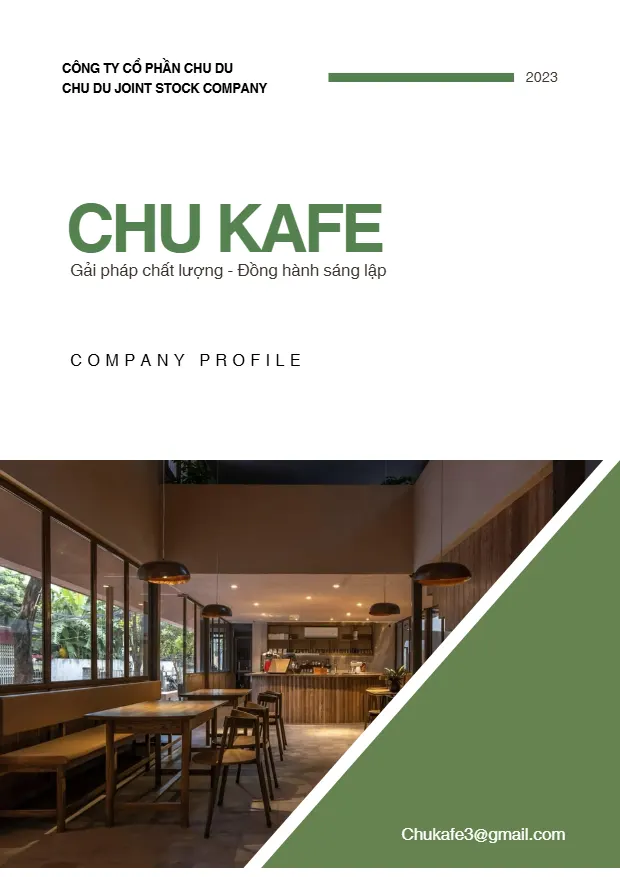 Hồ sơ năng lực CHU Kafe – trang 1